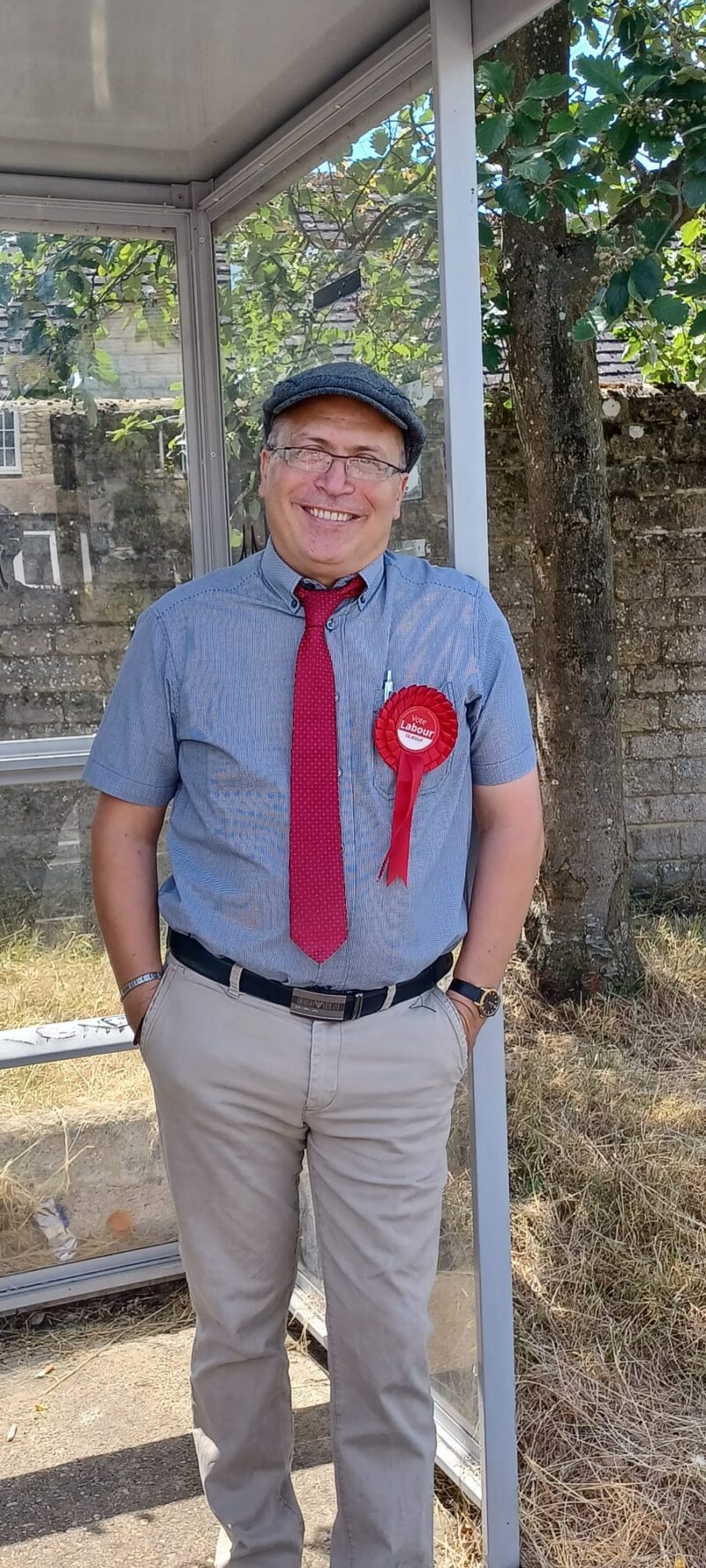 Andrew Lyon, District Councillor for Witney Central