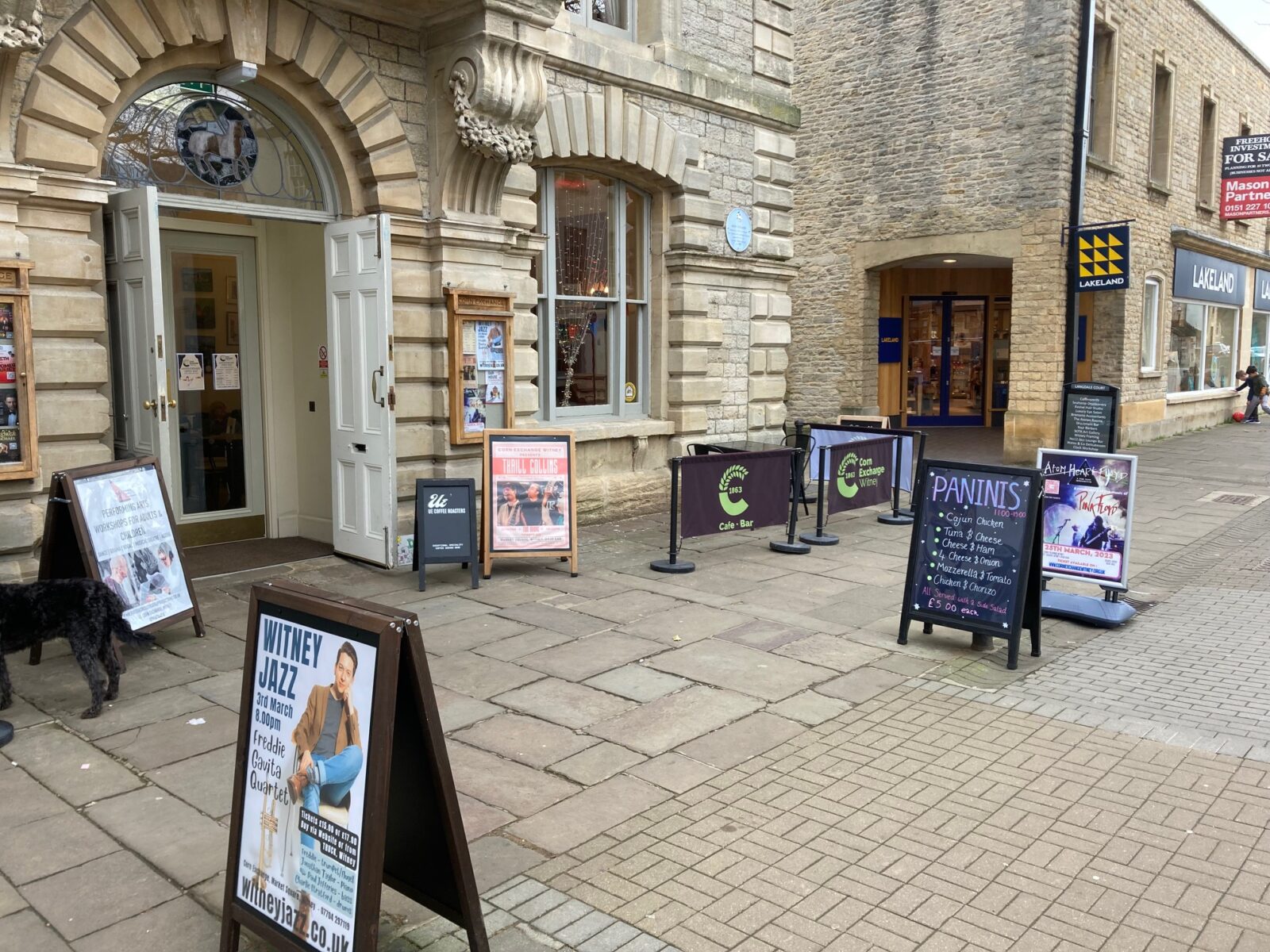 A busy month for the Corn Exchange - bringing business and busy-ness into Witney